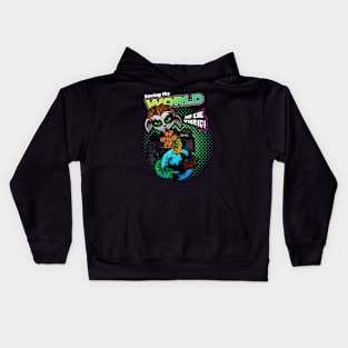 Triple Trouble Wurmathon Kids Hoodie